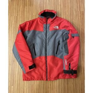 The North Face Steep Tech Jacket Coat Ski Snowboard Red Gray Size 3XL XXXL